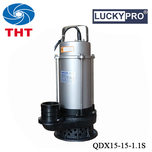 Bơm chìm nước sạch LUCKY PRO QDX15-15-1.1S (220V)