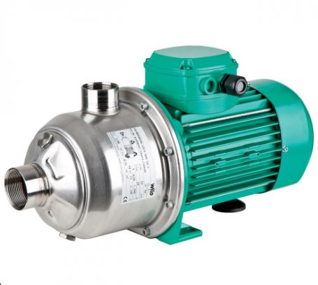 BƠM TRỤC NGANG ĐA TẦNG CÁNH INOX NƯỚC NÓNG MARO MH1604T (