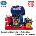 Máy bơm nước động cơ DIEZEL lắp cố định STE FHS80D7.5 7.5 KW 