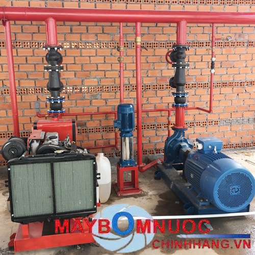 Máy bơm chữa cháy rời trục