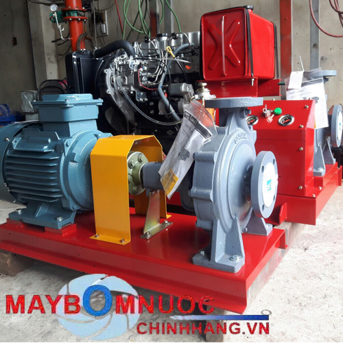 Máy bơm chữa cháy rời trục
