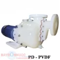 Máy bơm ly tâm hoá chất đầu nhựa tự mồi Maro PD75052-PVDF (5 HP - 380 V )  