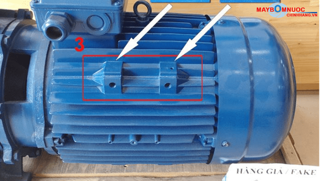 HÌNH ẢNH PHÂN BIỆT BƠM PENTAX CM THẬT - GIẢ