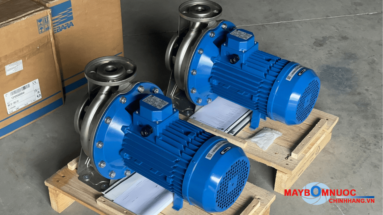Hàng sẵn kho bơm Ebara công suất lớn Bơm Ebara 3M 15KW tại kho