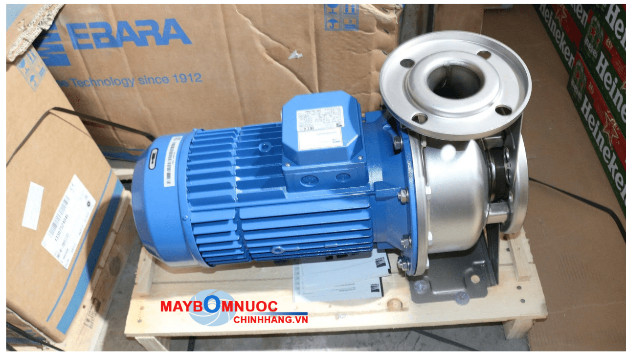 Hướng dẫn lắp đặt bơm Ebara đúng kỹ thuật Sơ đồ lắp đặt bơm ly tâm trục ngang