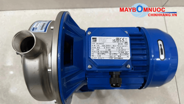 Cấu tạo chi tiết bơm Ebara CDXM đầu inox