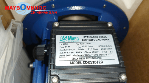 Chi tiết linh kiện máy bơm