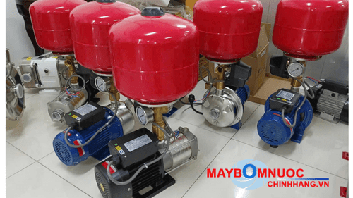 Mặt bên máy bơm Maro 2CDX thể hiện buồng bơm chắc chắn