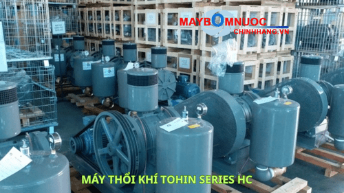 Lắp đặt máy thổi khí Tohin thực tế