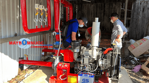 Lắp đặt bơm Pentax