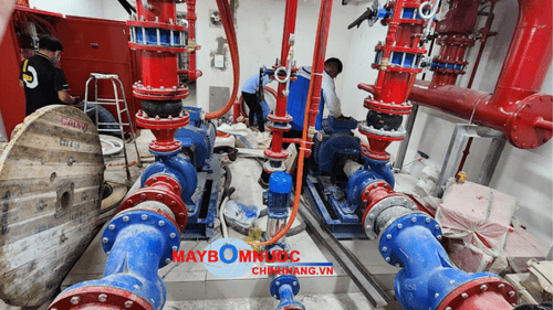 Hệ thống bơm cấp nước tòa nhà