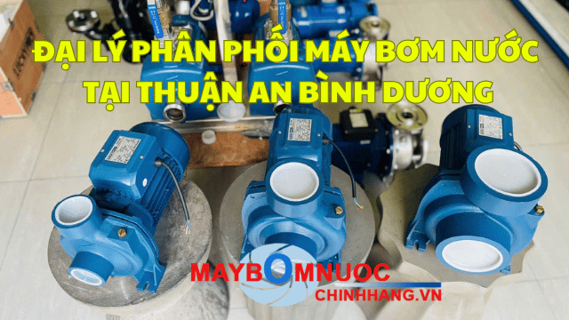 Đại Lý Phân Phối Máy Bơm Nước Tại Thuận An (Bình Dương)