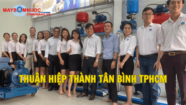 Kho hàng máy bơm nước Thuận Hiệp Thành