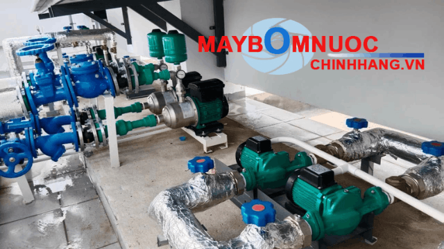 Sơ đồ đấu nối bơm tăng áp biến tần Wilo