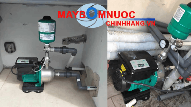 Chi tiết cấu tạo bơm biến tần Wilo PBI chịu nhiệt