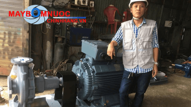 Máy bơm chữa cháy Ebara lắp động cơ Diesel