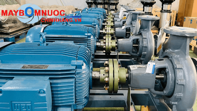 Lắp đặt bơm Ebara công nghiệp