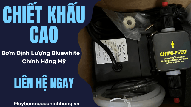 Cách chỉnh bơm định lượng Blue White C6125 P