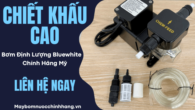 Điều chỉnh lưu lượng bơm Blue White