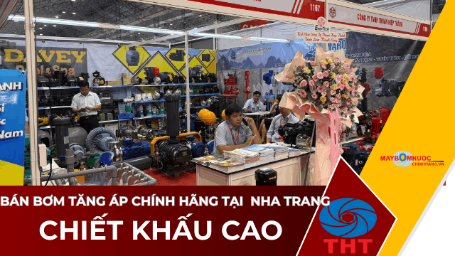 Bán Máy Bơm Nước Tăng Áp Giá Tốt Tại Nha Trang