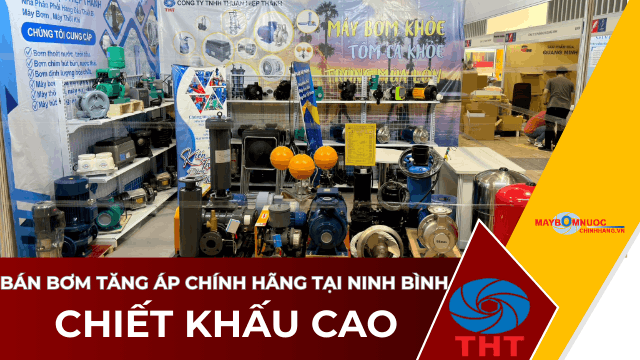 Bán Máy Bơm Nước Tăng Áp Giá Tốt Tại Ninh Bình
