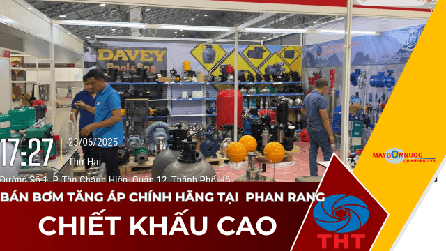 Bán Máy Bơm Nước Tăng Áp Giá Tốt Tại Phan Rang