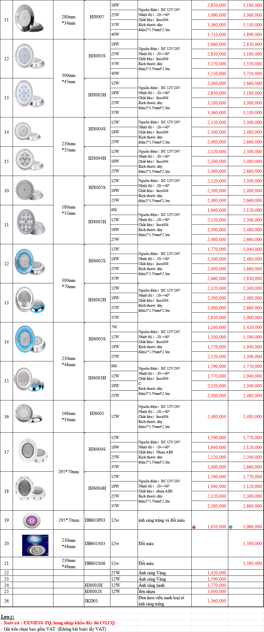 Bảng Giá Máy Bơm Hồ Bơi EXNIESS Chính Hãng Chiết Khấu Cao