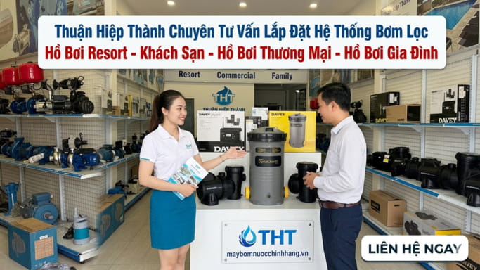 Bơm hồ bơi chính hãng