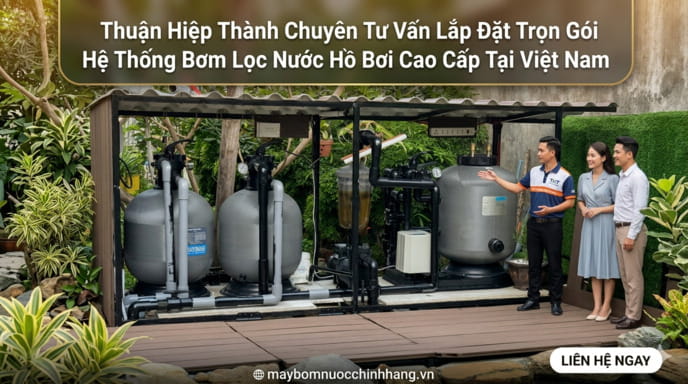 Máy lọc hồ bơi thông minh