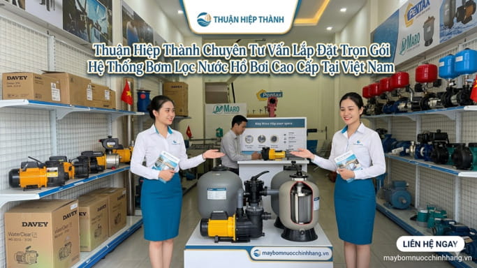 Ứng dụng máy bơm hồ bơi