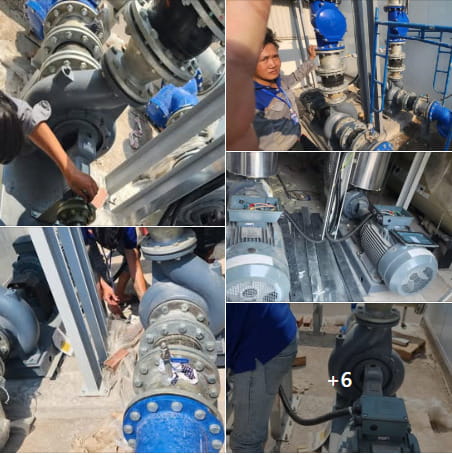 Ảnh thực tế bơm Ebara 9