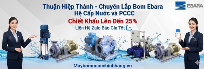 Kho hàng Ebara chính hãng