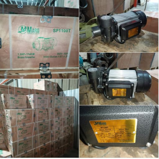 ẢNH THỰC TẾ DÒNG BƠM CAO ÁP MARO SP CHUYÊN TƯỚI
