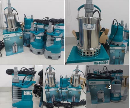 ẢNH THỰC TẾ DÒNG BƠM CHÌM NHỰA CAO ÁP MARO MR CHÍNH HÃNG