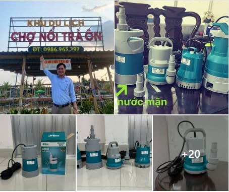 ẢNH THỰC TẾ DÒNG BƠM CHÌM NHỰA CAO ÁP MARO MR CHÍNH HÃNG