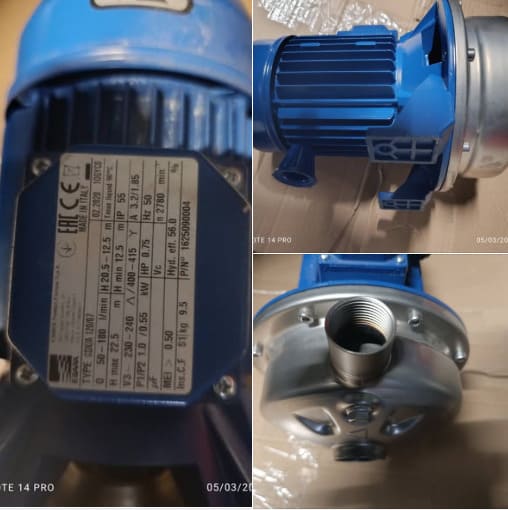 ẢNH THỰC TẾ DÒNG BƠM EBARA CDX VÀ 2CDX CHÍNH HÃNG