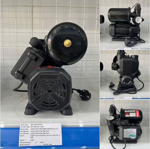 ẢNH THỰC TẾ BƠM TĂNG ÁP NƯỚC NÓNG MARO MRZ