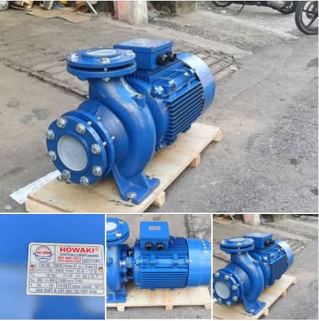 ẢNH THỰC TẾ BÀN GIAO BƠM HOWAKI CM CHÍNH HÃNG CHO KHÁCH 