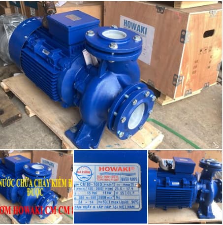ẢNH THỰC TẾ BÀN GIAO BƠM HOWAKI CM CHÍNH HÃNG CHO KHÁCH 