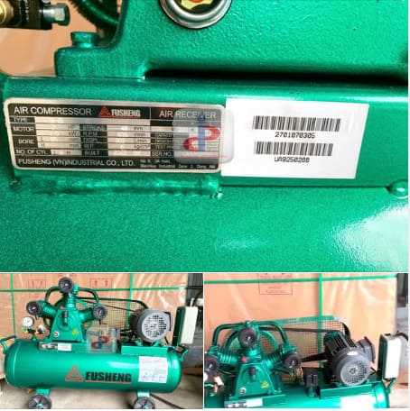 Máy nén khí Fusheng thực tế 10
