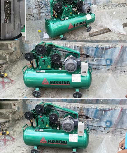 Máy nén khí Fusheng thực tế 4