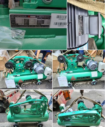 Máy nén khí Fusheng thực tế 9