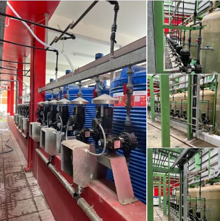 Bơm OBL trong xử lý nước