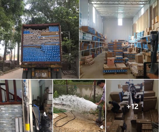Máy bơm hỏa tiễn giếng khoan