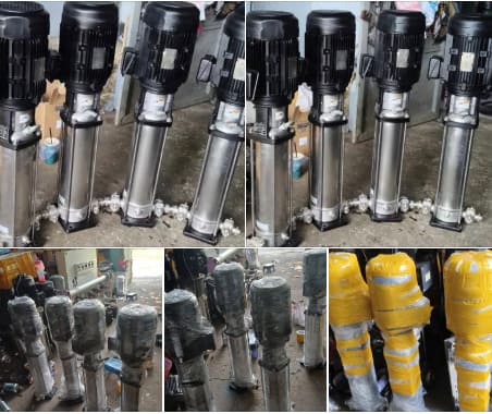 Bơm trục đứng CNP thực tế