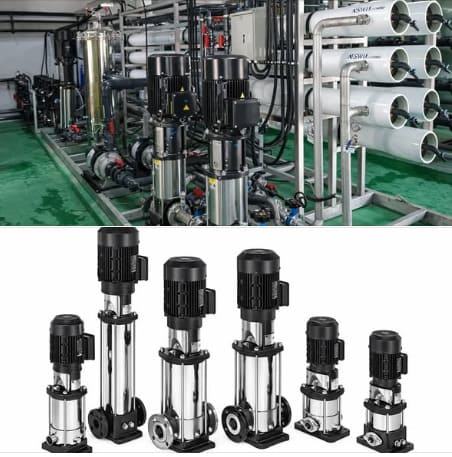 Các loại máy bơm trục đứng Ebara