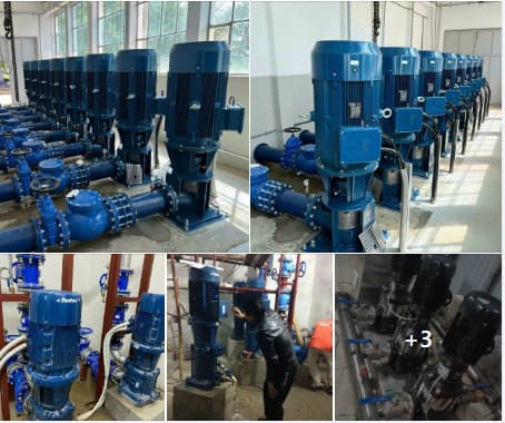 Cấu tạo máy bơm trục đứng