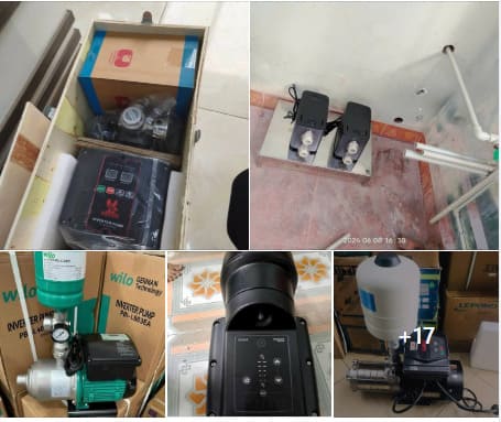 Máy bơm tăng áp NTP công suất cao