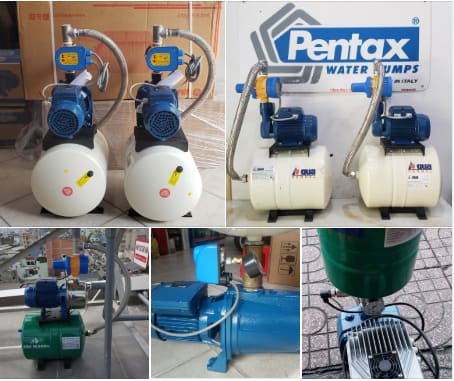 Máy bơm tăng áp Pentax đa dạng mẫu mã
