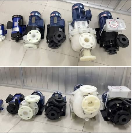 Bơm Hóa Chất Đầu Nhựa Maro 2